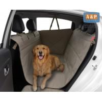 Автогамак Happy Dog Premium (Хэппи Дог Премиум). Цельный. Цвет: бежевый.