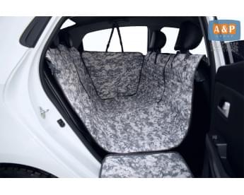 Автогамак Happy Dog Premium (Хэппи Дог Премиум). Цвет: серый пиксель.